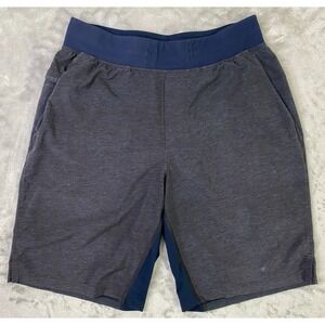Lululemon T.H.E. Short 9" Men Small Merlot Navy Blue Athletic Gym Training Short